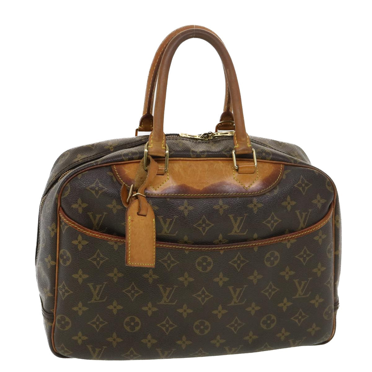 LOUIS VUITTON Monogram Deauville Hand Bag M47270 LV 38957