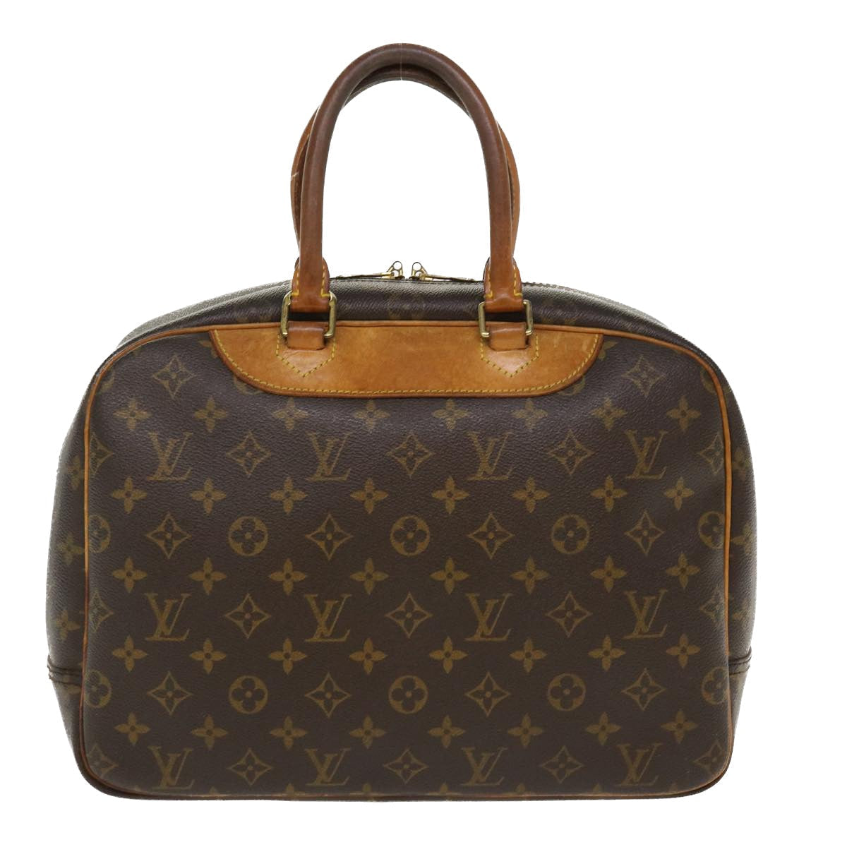 LOUIS VUITTON Monogram Deauville Hand Bag M47270 LV 38958