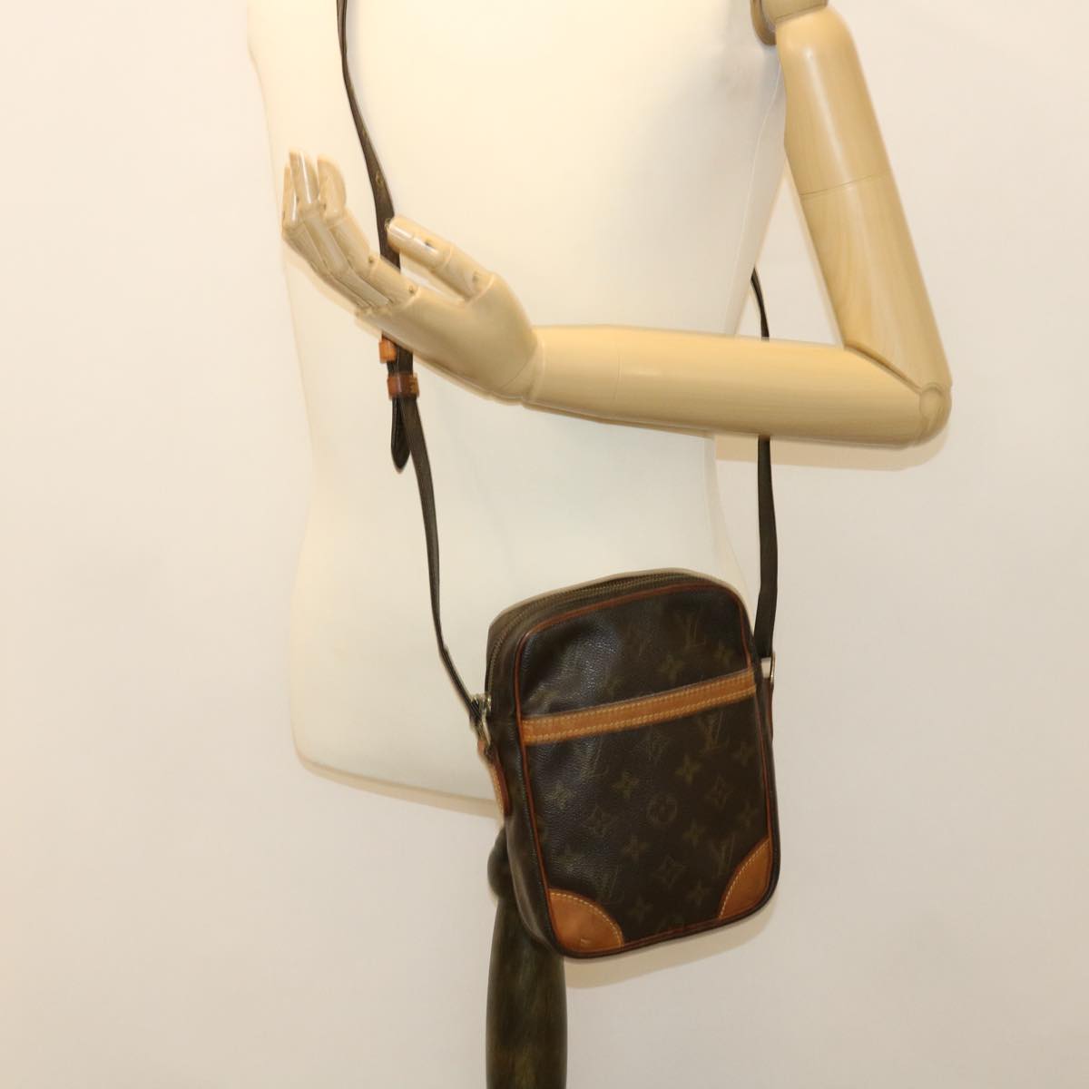 LOUIS VUITTON Monogram Danube Shoulder Bag M45266 LV 38960