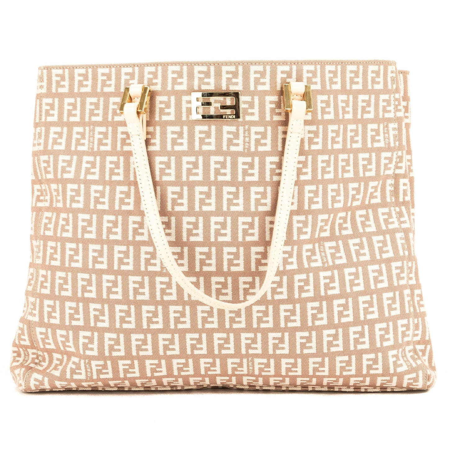 Fendi Pink Zucca Canvas Tote Bag (Pre Owned)