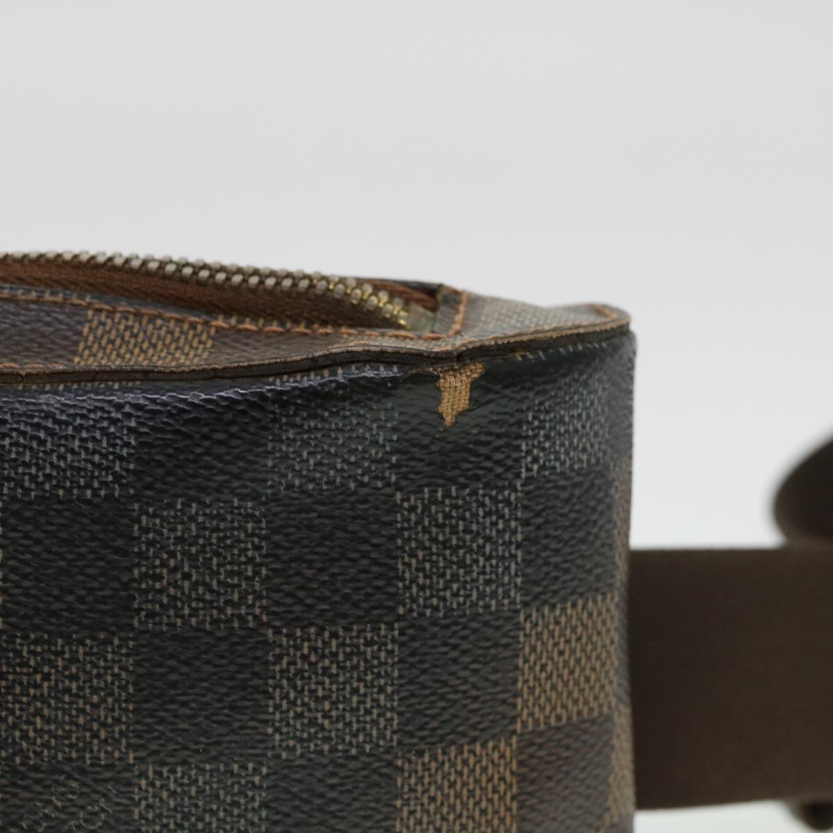 LOUIS VUITTON Damier Ebene Geronimos Shoulder Bag N51994 LV 38971