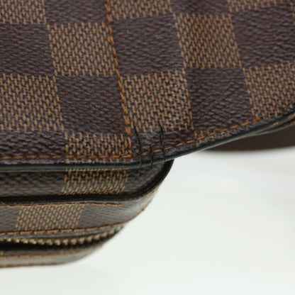 LOUIS VUITTON Damier Ebene Geronimos Shoulder Bag N51994 LV 38971