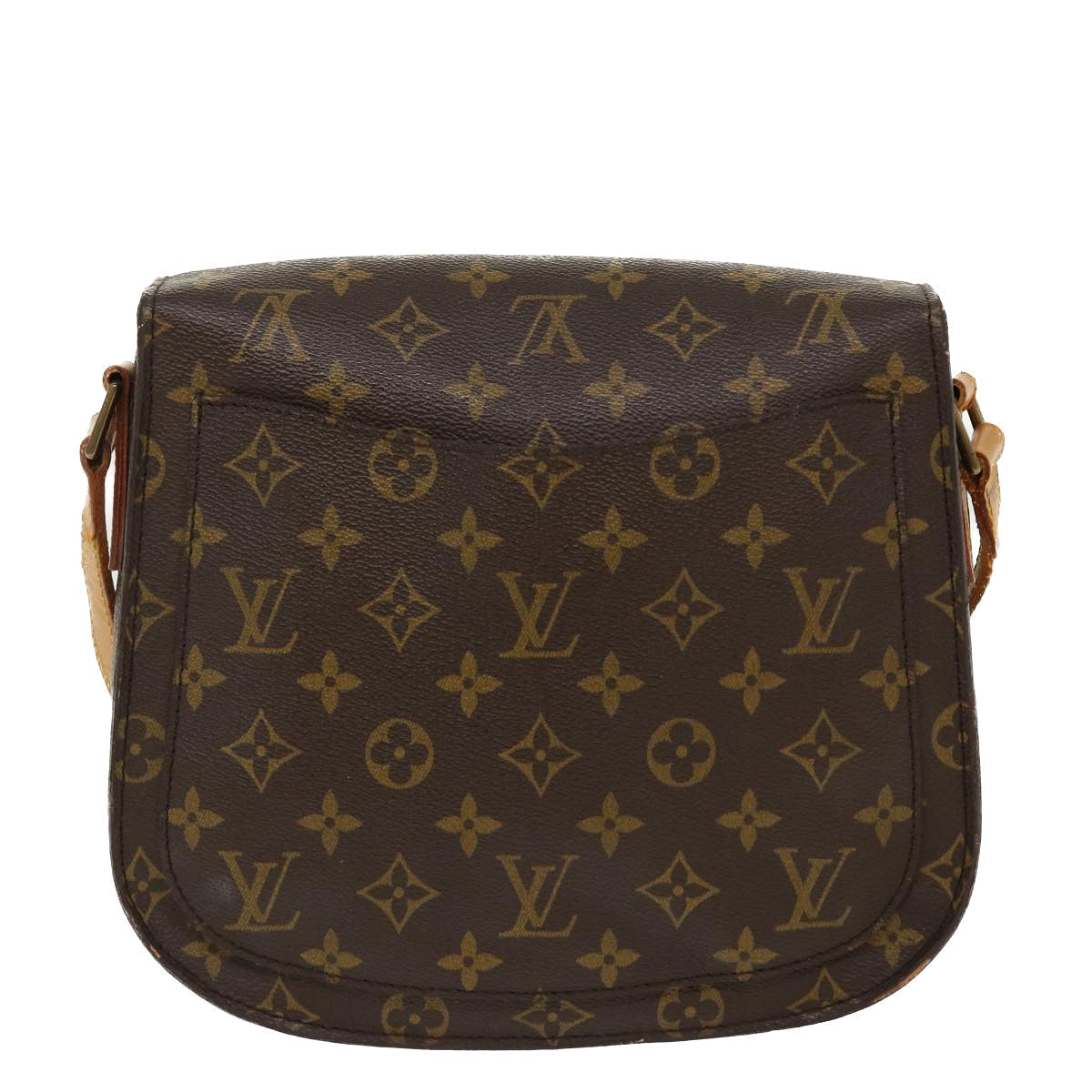 LOUIS VUITTON Monogram Saint Cloud GM Shoulder Bag M51242 LV 38976