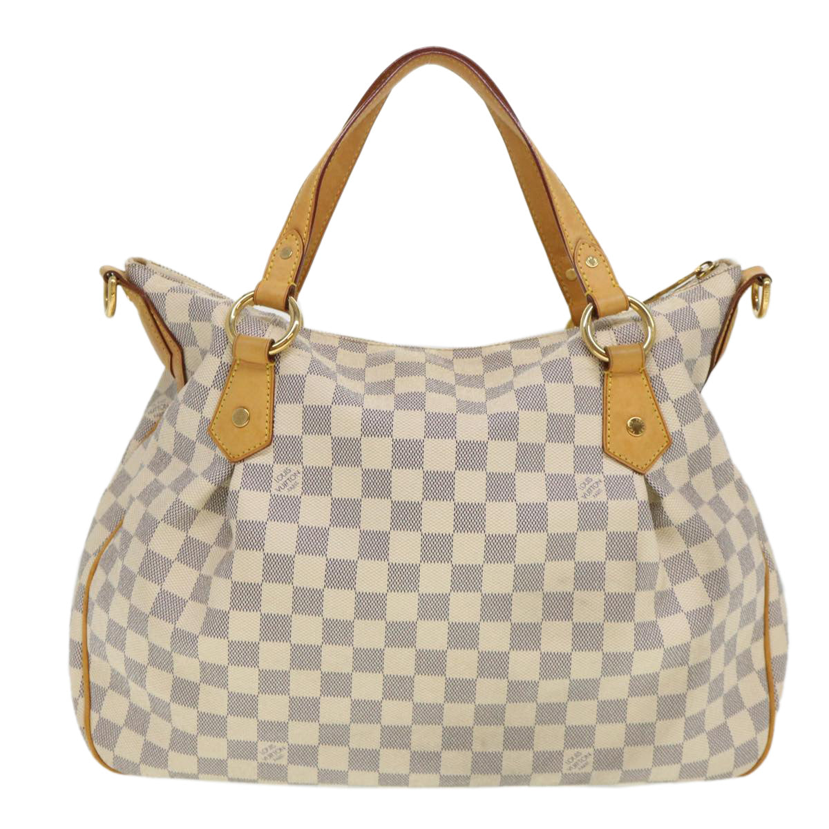 LOUIS VUITTON Damier Azur Ivora MM Shoulder Bag 2way N41133 LV 38982