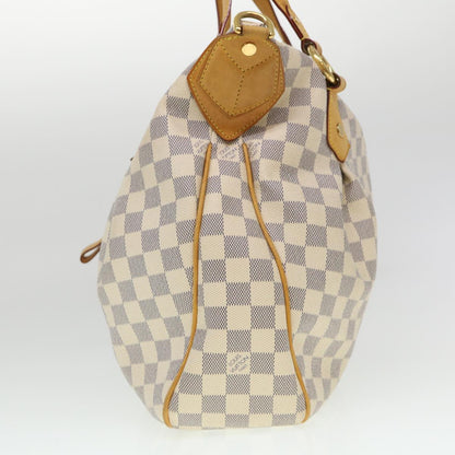 LOUIS VUITTON Damier Azur Ivora MM Shoulder Bag 2way N41133 LV 38982