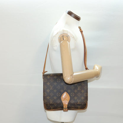 LOUIS VUITTON Monogram Cartouchiere GM Shoulder Bag M51252 LV 38995