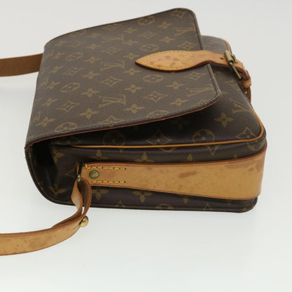 LOUIS VUITTON Monogram Cartouchiere GM Shoulder Bag M51252 LV 38995