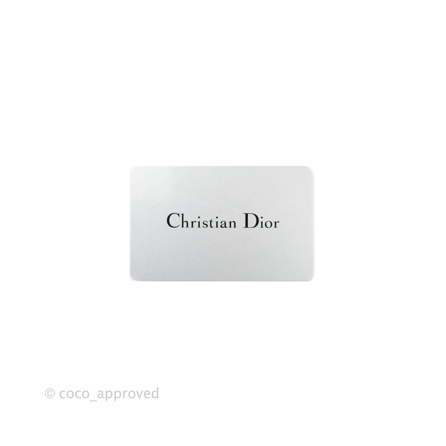 Christian Dior Lambskin My ABCDior Lady Dior Grey Gold Hardware