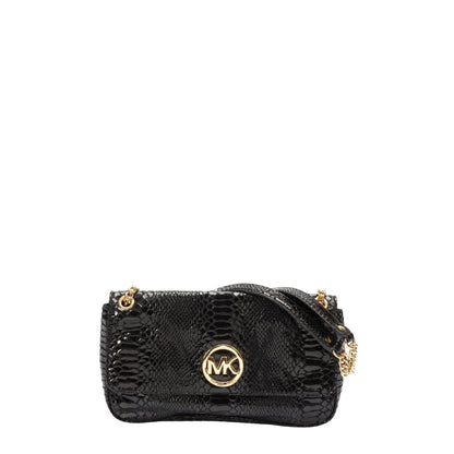 Michael Kors Greenwich Small Crocodile Embossed Leather Crossbody Bag