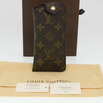 LOUIS VUITTON Monogram Etui Lunette PM Glasses Case M66545 LV 39002