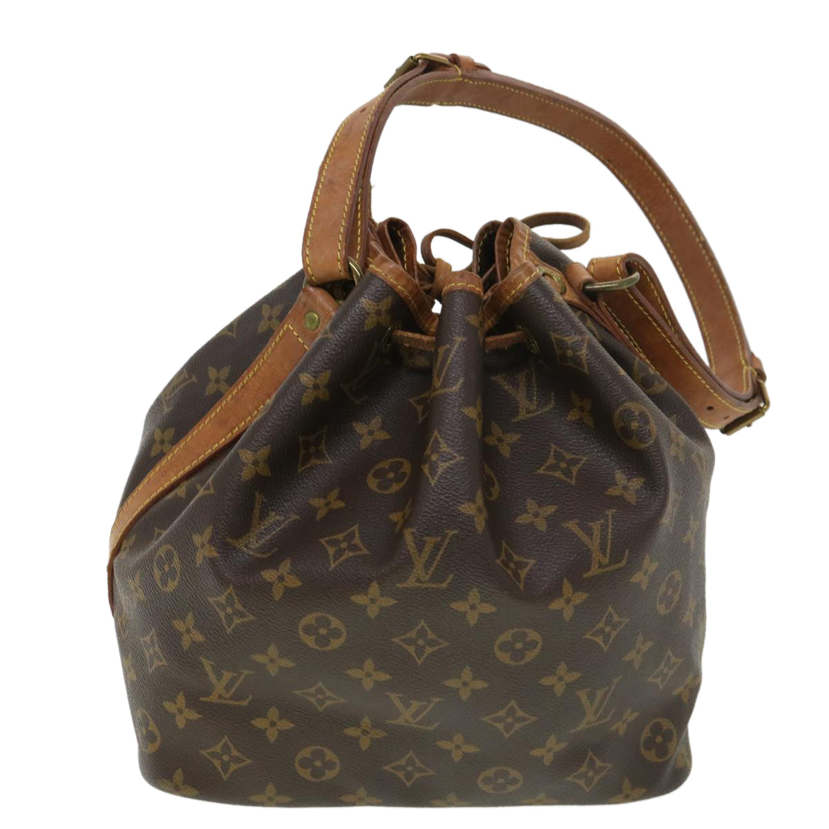 LOUIS VUITTON Monogram Petit Noe Shoulder Bag M42226 LV 39014