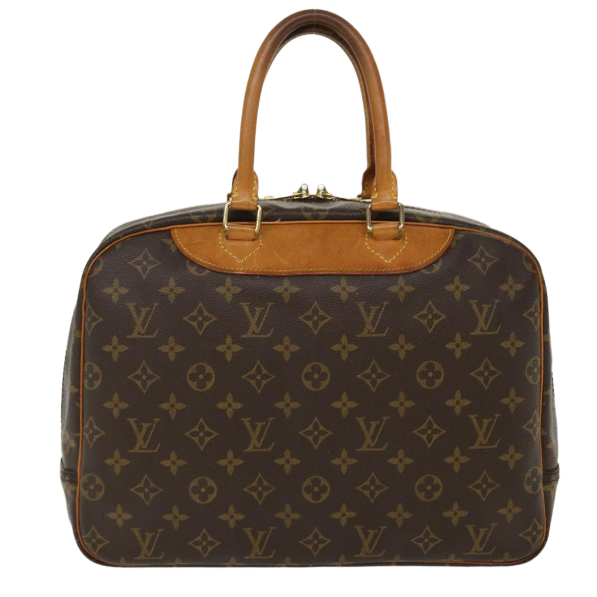 LOUIS VUITTON Monogram Deauville Hand Bag M47270 LV 39016