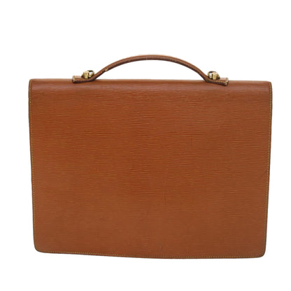 LOUIS VUITTON Epi Porte Documents Bandouliere Hand Bag Brown M54468 39023