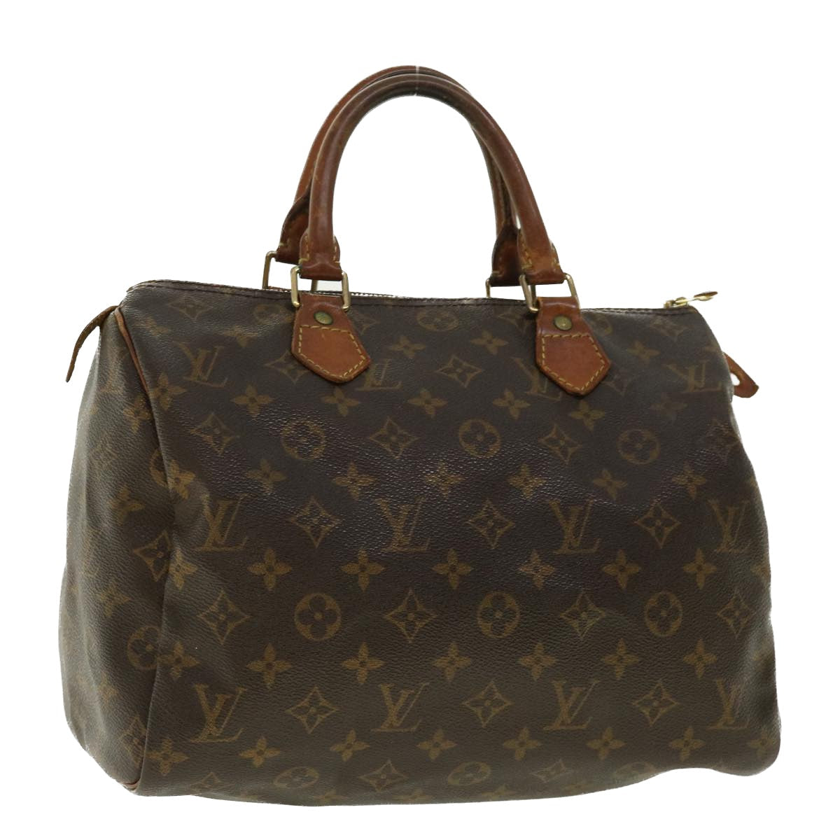 LOUIS VUITTON Monogram Speedy 30 Hand Bag M41526 LV 39032