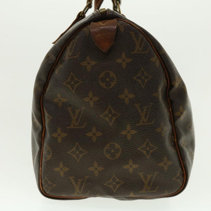 LOUIS VUITTON Monogram Speedy 30 Hand Bag M41526 LV 39032