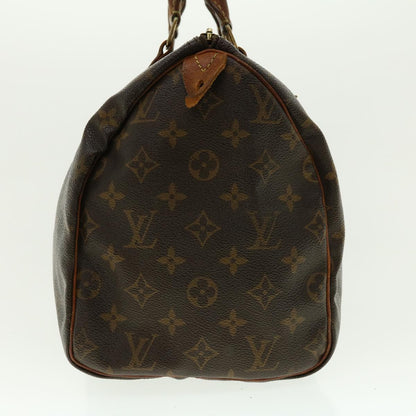 LOUIS VUITTON Monogram Speedy 30 Hand Bag M41526 LV 39032