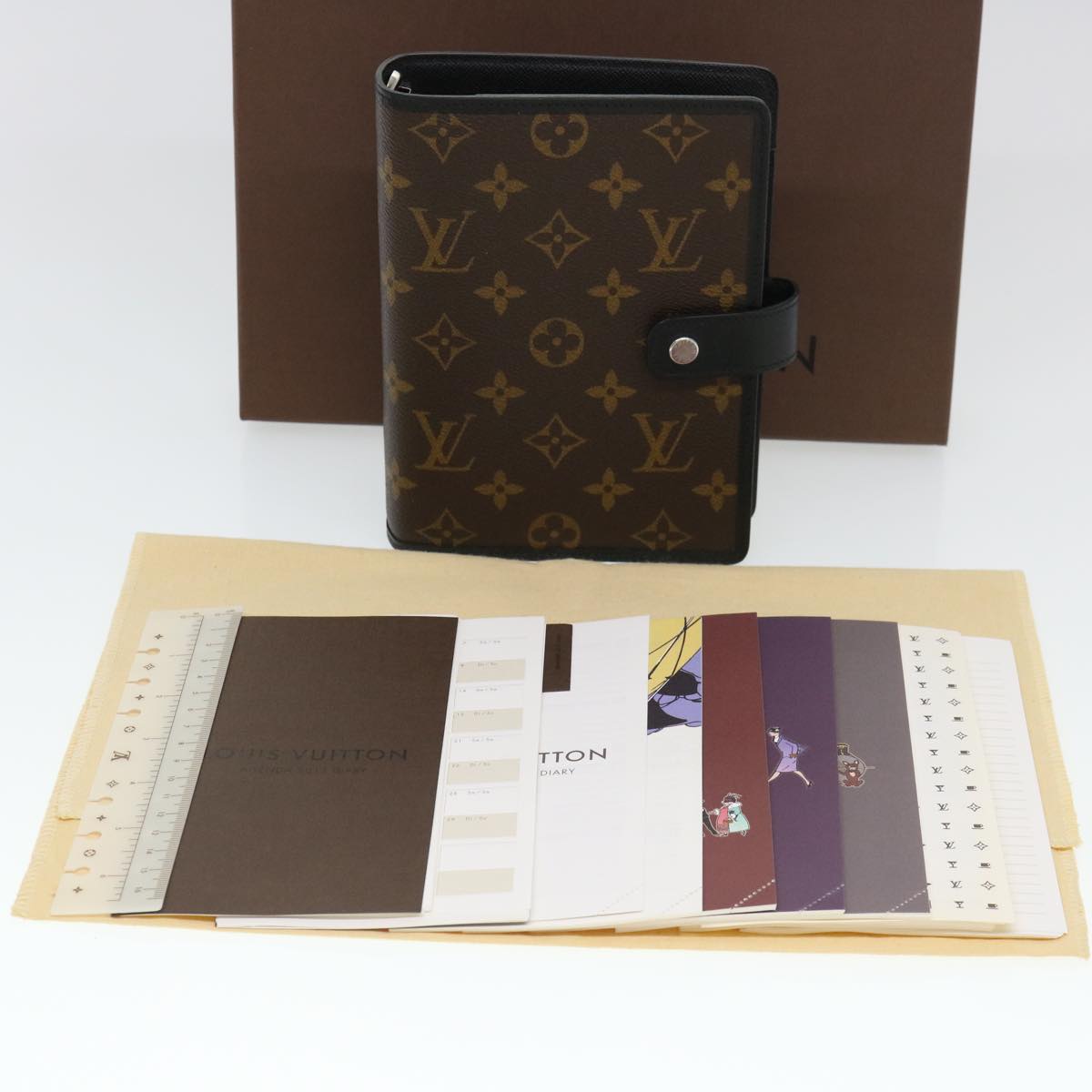 LOUIS VUITTON Monogram Massacre Agenda MM Day Planner Cover R21084 39039A
