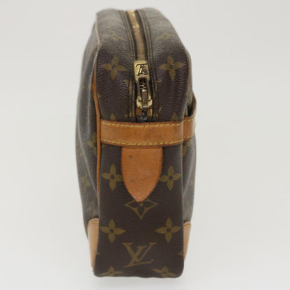 LOUIS VUITTON Monogram Compiegne 28 Clutch Bag M51845 LV 39071