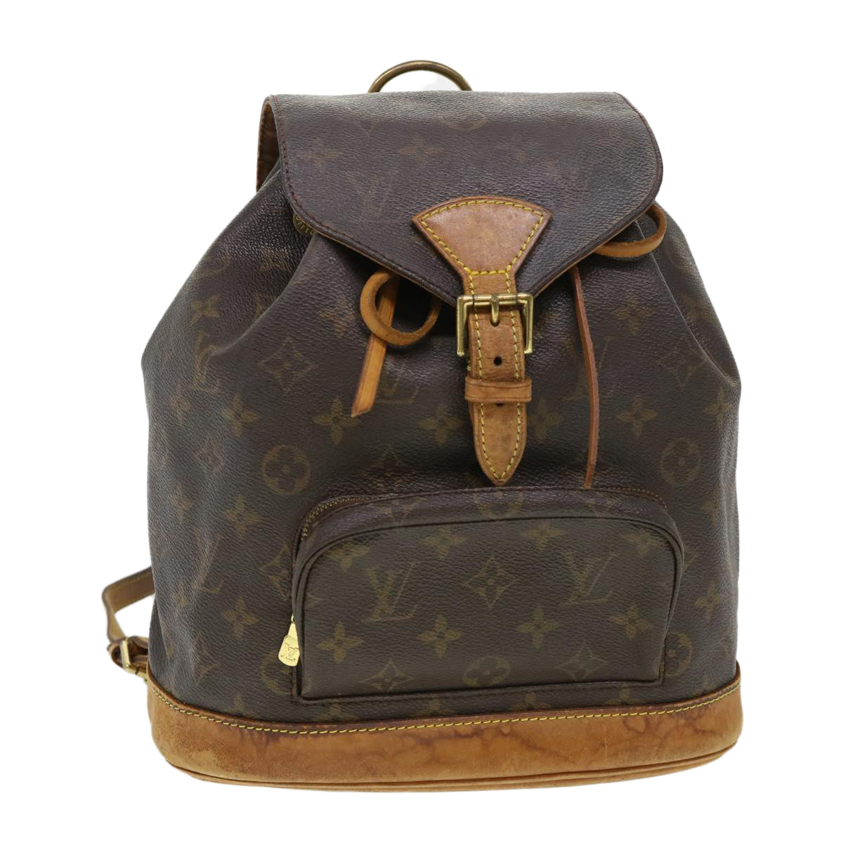 LOUIS VUITTON Monogram Montsouris MM Backpack M51136 LV 39072