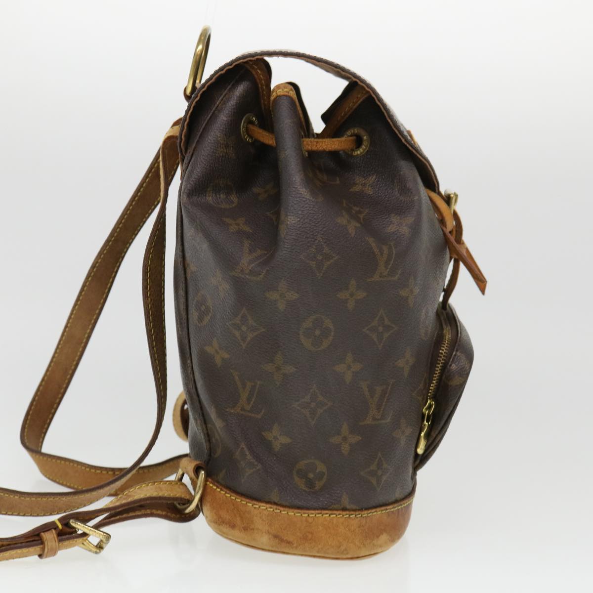LOUIS VUITTON Monogram Montsouris MM Backpack M51136 LV 39072
