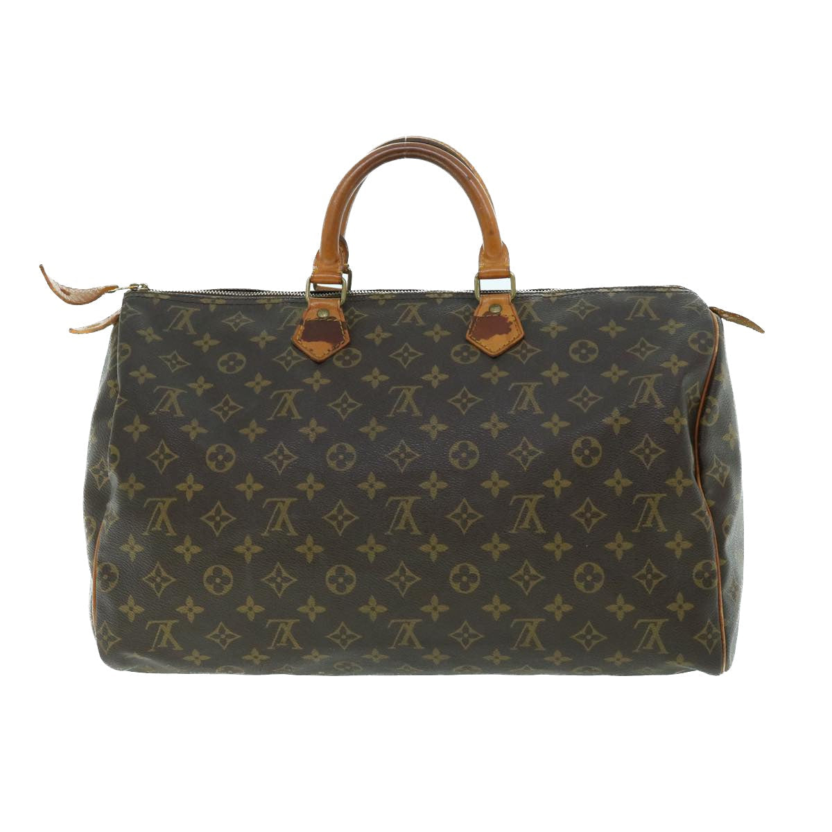 LOUIS VUITTON Monogram Speedy 40 Hand Bag M41522 LV 39075