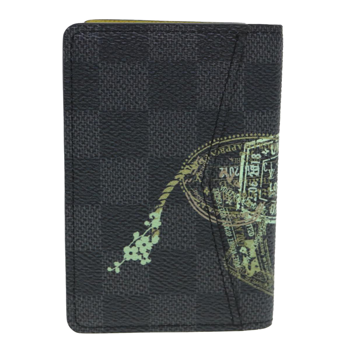 LOUIS VUITTON Damier Graphite Organizer De Poch Card Case N64602 LV 39076A