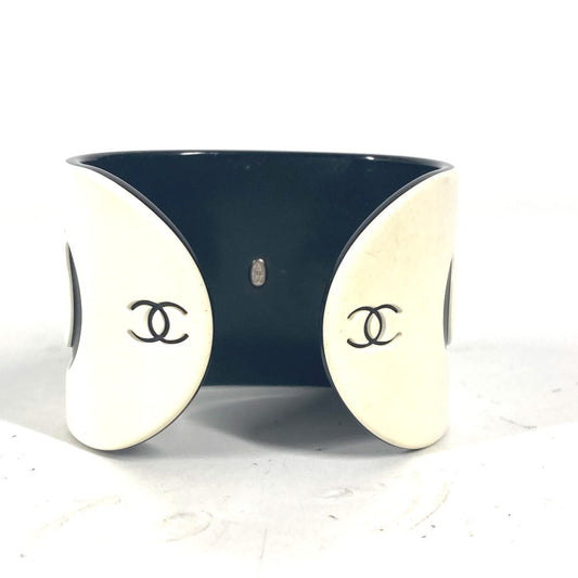 CHANEL Bangle plastic white 02P CC COCO Mark