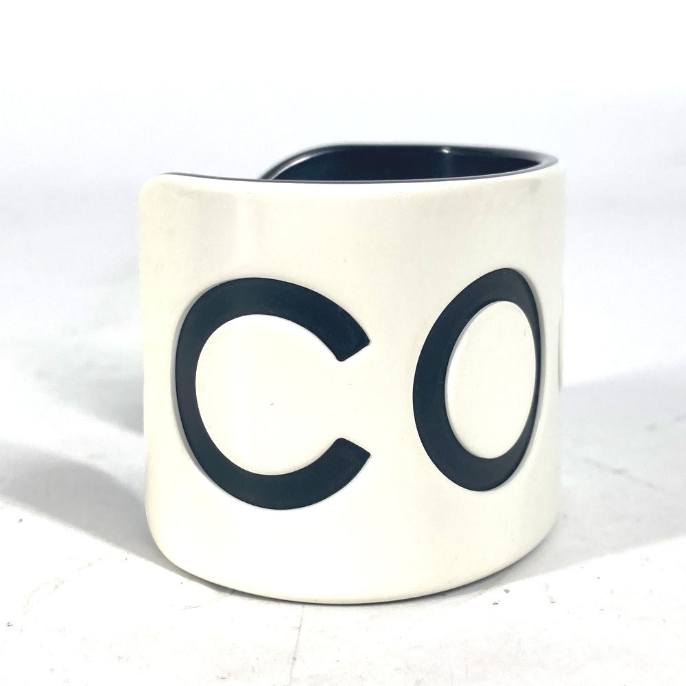 CHANEL Bangle plastic white 02P CC COCO Mark