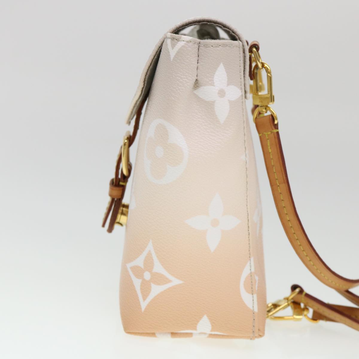LOUIS VUITTON Monogram By The Pool Tiny Backpack Gris Bloom M45764 LV 39091