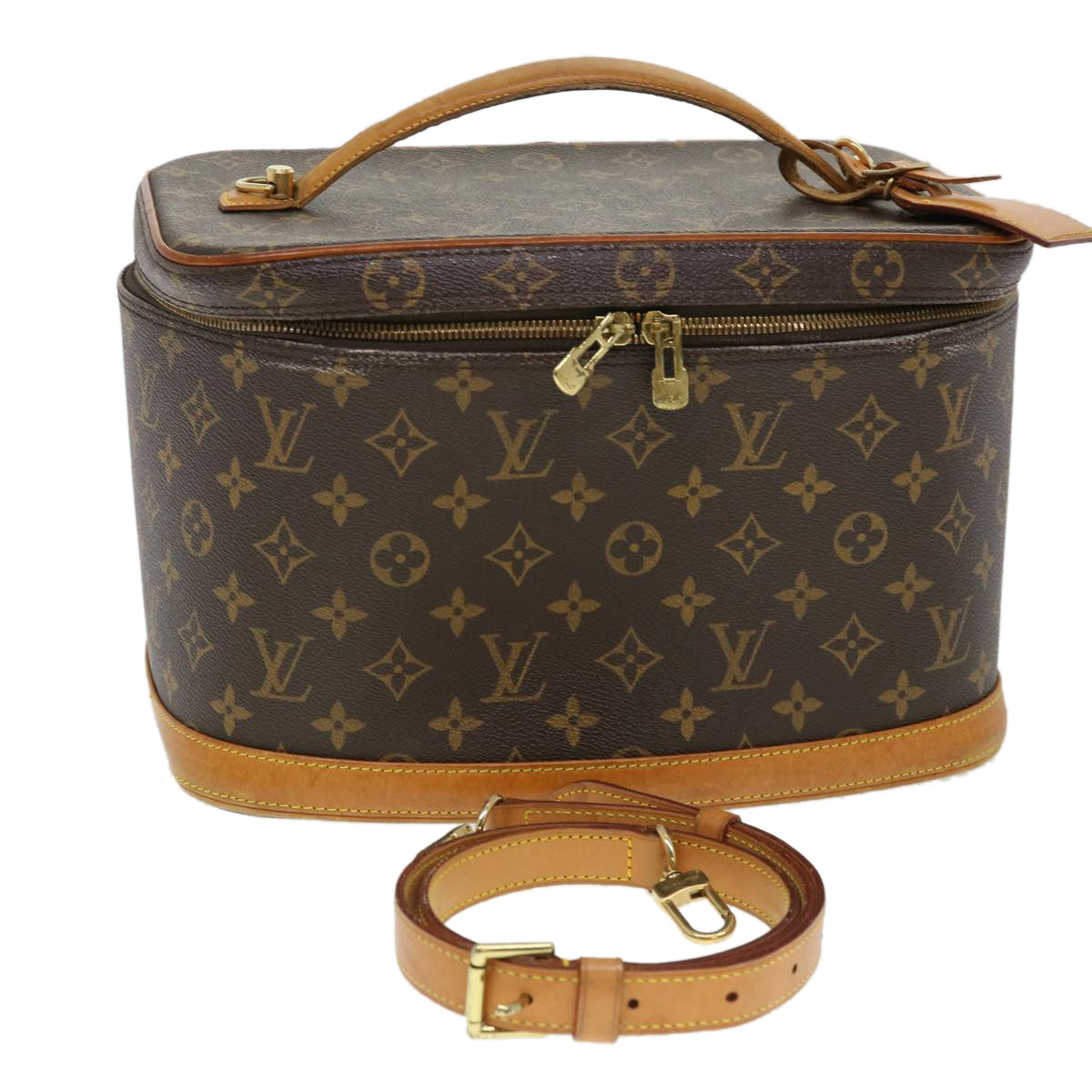 LOUIS VUITTON Monogram Nice Hand Bag M47280 LV 39092