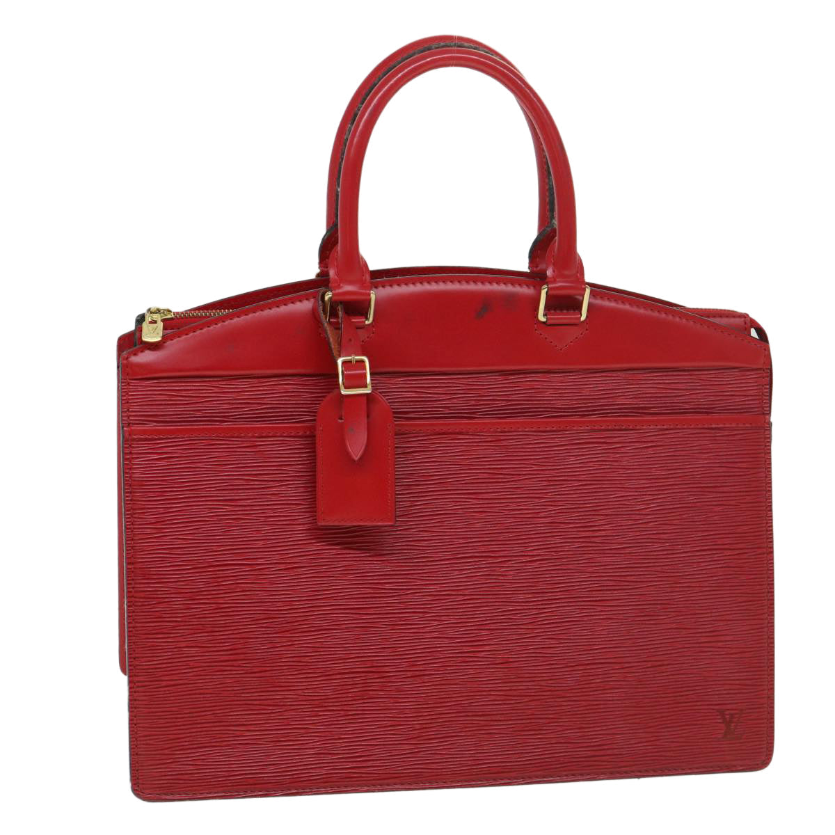 LOUIS VUITTON Epi Riviera Hand Bag Red M48187 LV 39094
