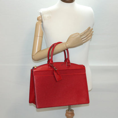 LOUIS VUITTON Epi Riviera Hand Bag Red M48187 LV 39094