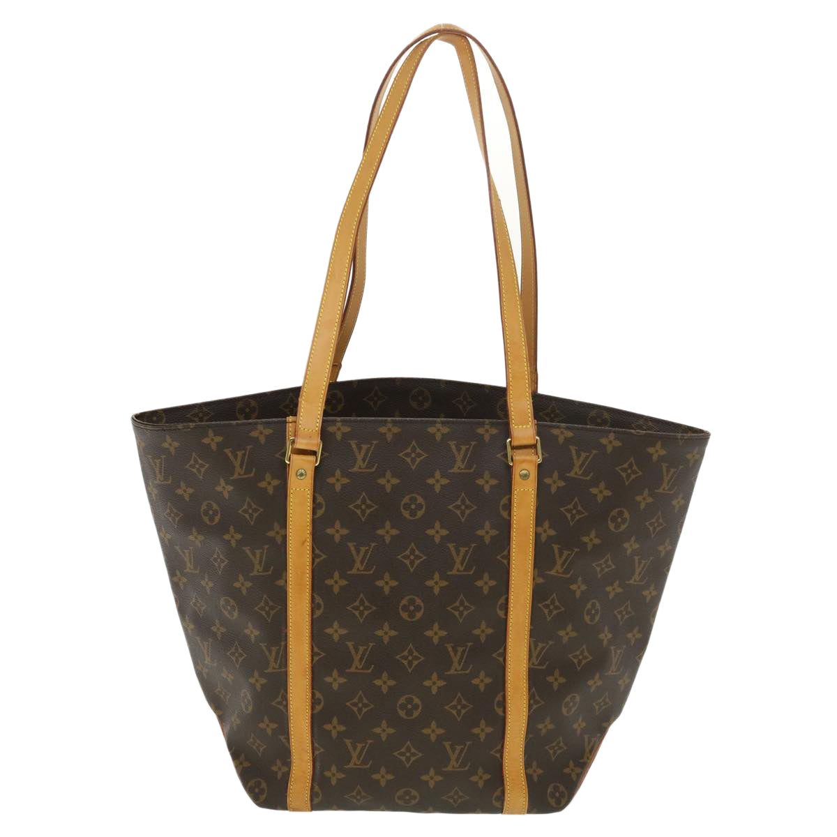 LOUIS VUITTON Monogram Sac Shopping Tote Bag M51108 LV 39106
