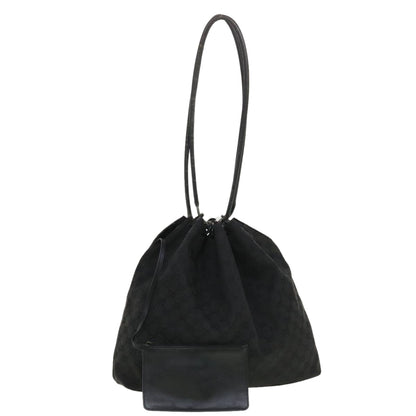 GUCCI GG Canvas Shoulder Bag Black 90640 002404  39133