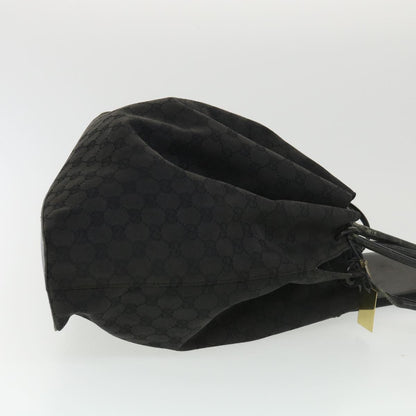 GUCCI GG Canvas Shoulder Bag Black 90640 002404  39133