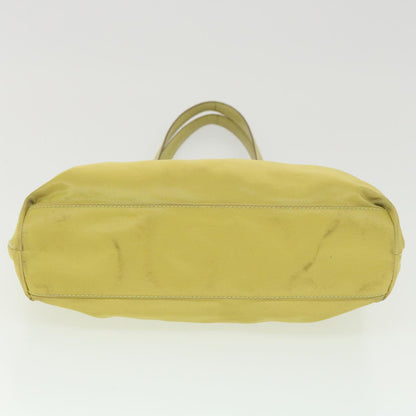 Prada Shoulder Bag Nylon Yellow  39147