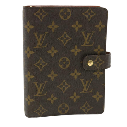 LOUIS VUITTON Monogram Agenda MM Day Planner Cover R20105 LV 39152