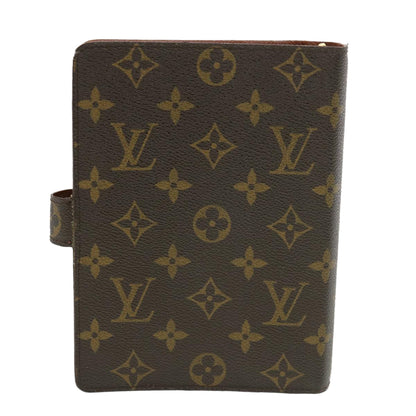 LOUIS VUITTON Monogram Agenda MM Day Planner Cover R20105 LV 39152