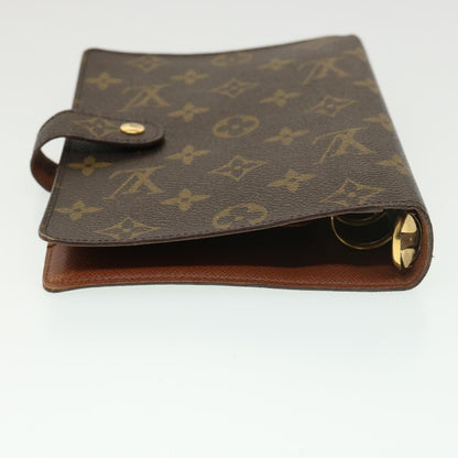 LOUIS VUITTON Monogram Agenda MM Day Planner Cover R20105 LV 39152