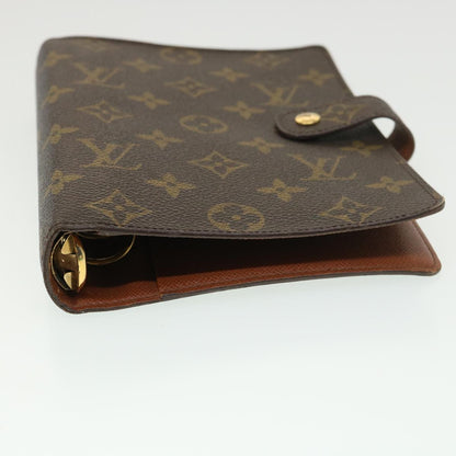 LOUIS VUITTON Monogram Agenda MM Day Planner Cover R20105 LV 39152