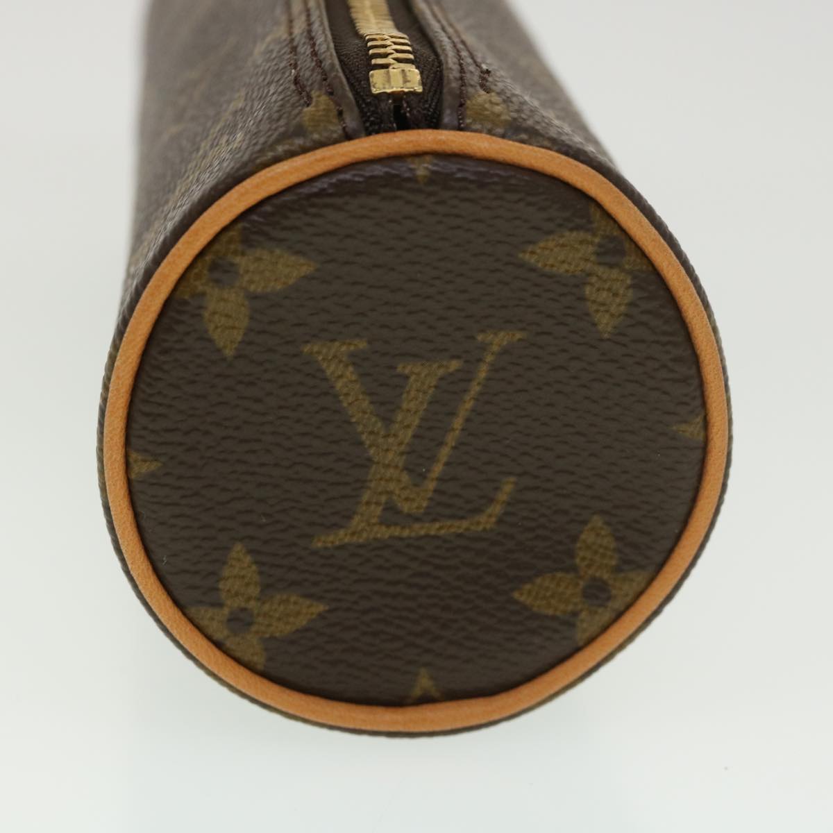 LOUIS VUITTON Monogram Trousse Rondo Pouch M47630 LV 39156