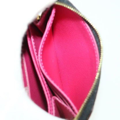LOUIS VUITTON Multicolor Zippy Coin Purse Coin Purse Black M93740 LV 39157