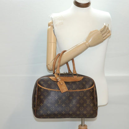LOUIS VUITTON Monogram Deauville Hand Bag M47270 LV 39187