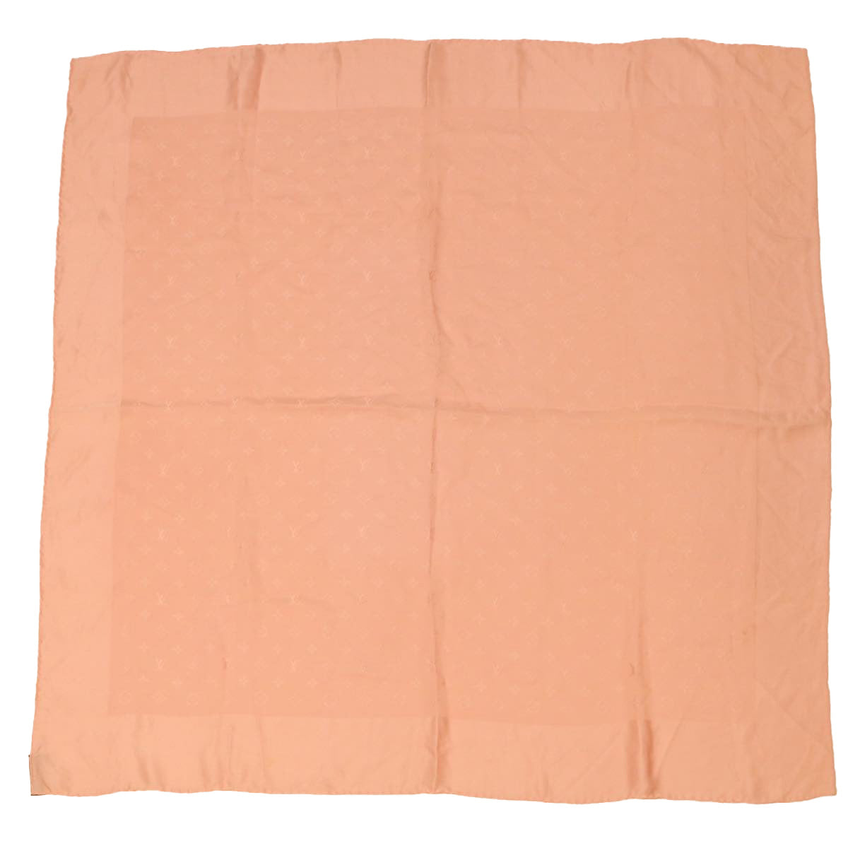 LOUIS VUITTON Monogram Scarf Pink LV 39189