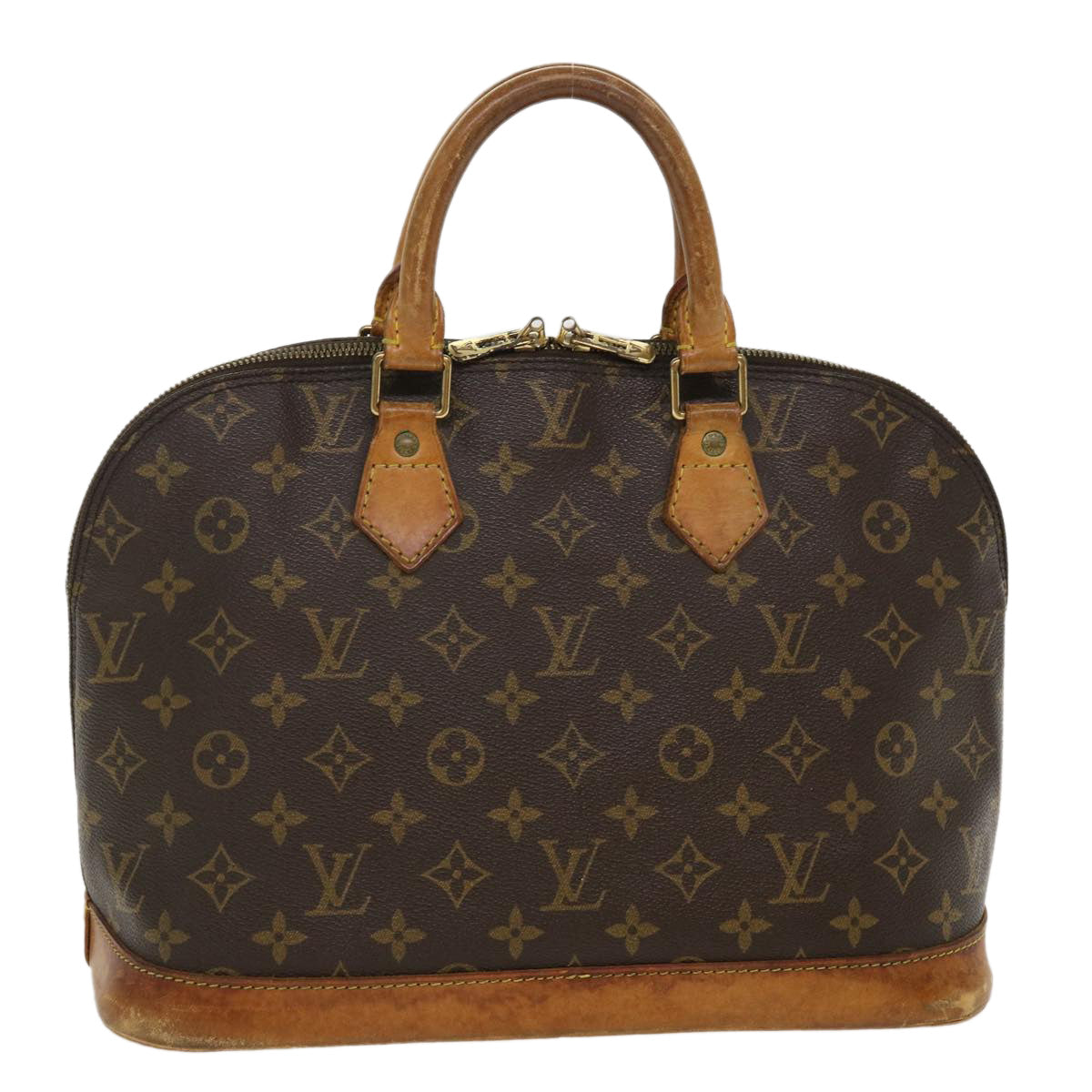 LOUIS VUITTON Monogram Alma Hand Bag M51130 LV 39205