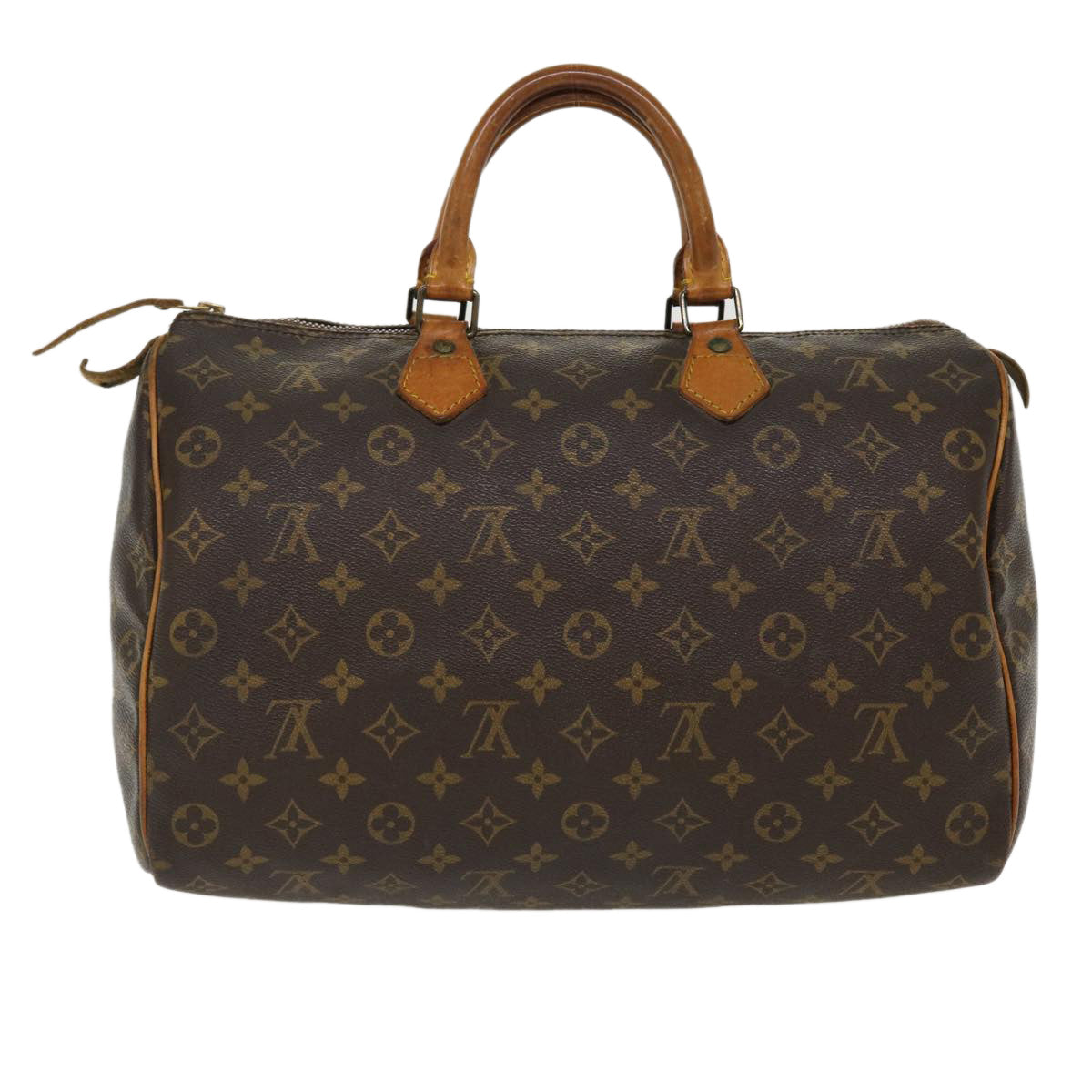 LOUIS VUITTON Monogram Speedy 35 Hand Bag M41524 LV 39207