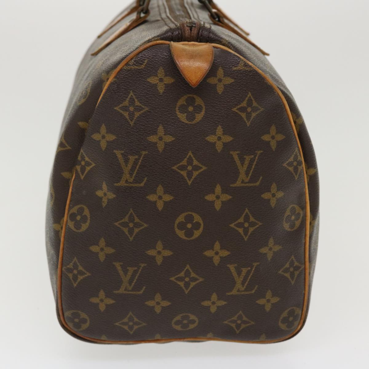 LOUIS VUITTON Monogram Speedy 35 Hand Bag M41524 LV 39207