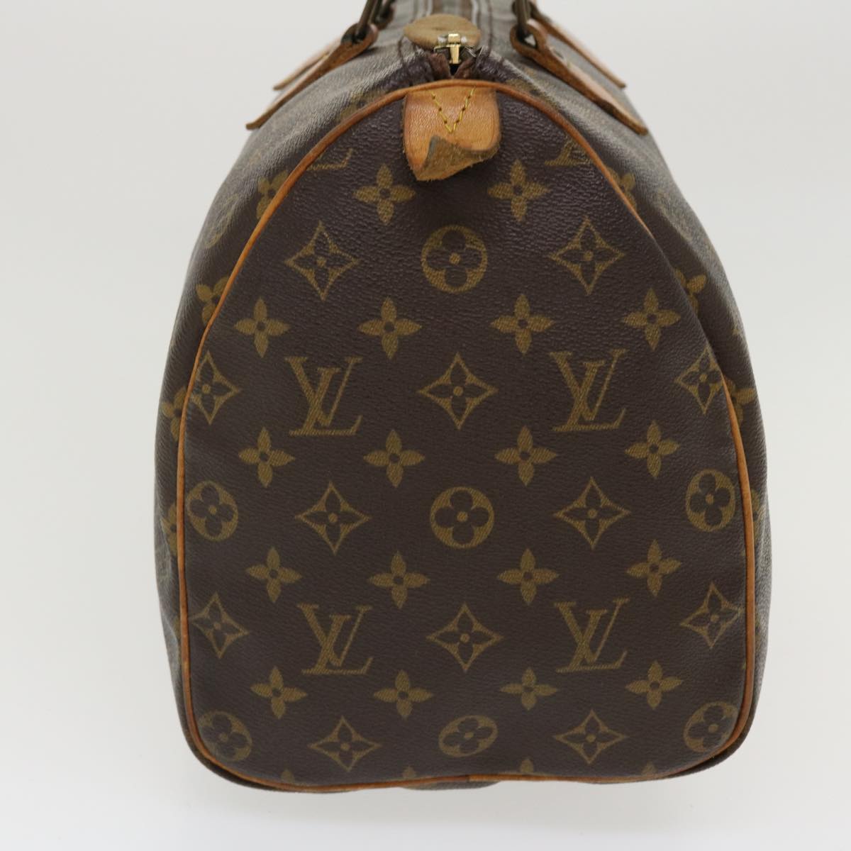 LOUIS VUITTON Monogram Speedy 35 Hand Bag M41524 LV 39207