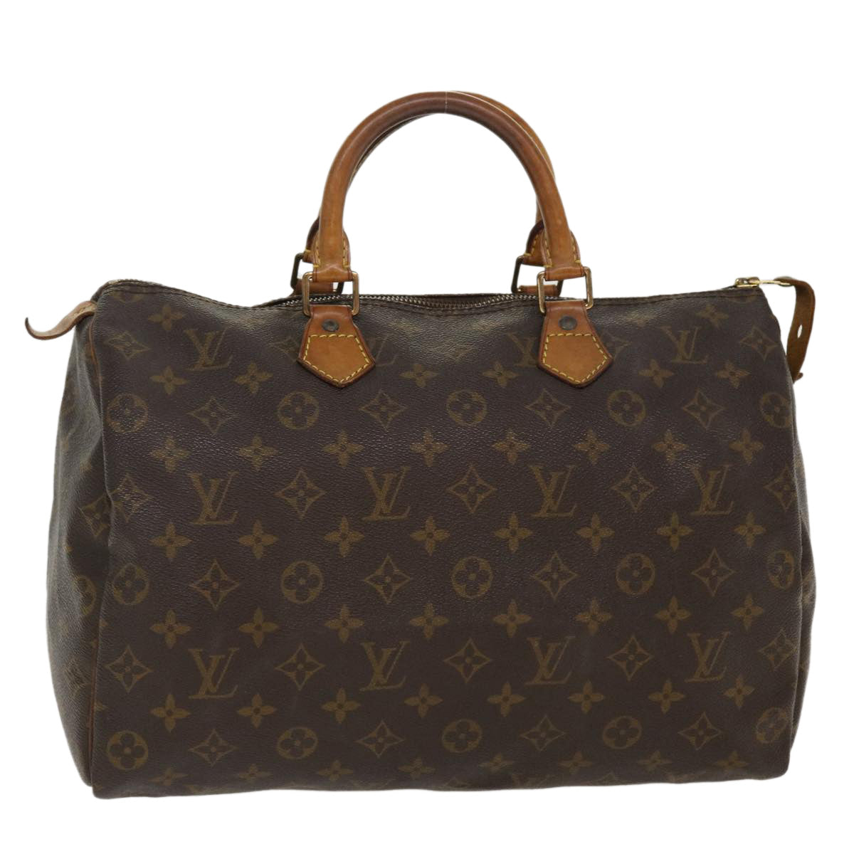LOUIS VUITTON Monogram Speedy 35 Hand Bag M41524 LV 39209