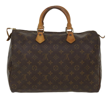 LOUIS VUITTON Monogram Speedy 35 Hand Bag M41524 LV 39209